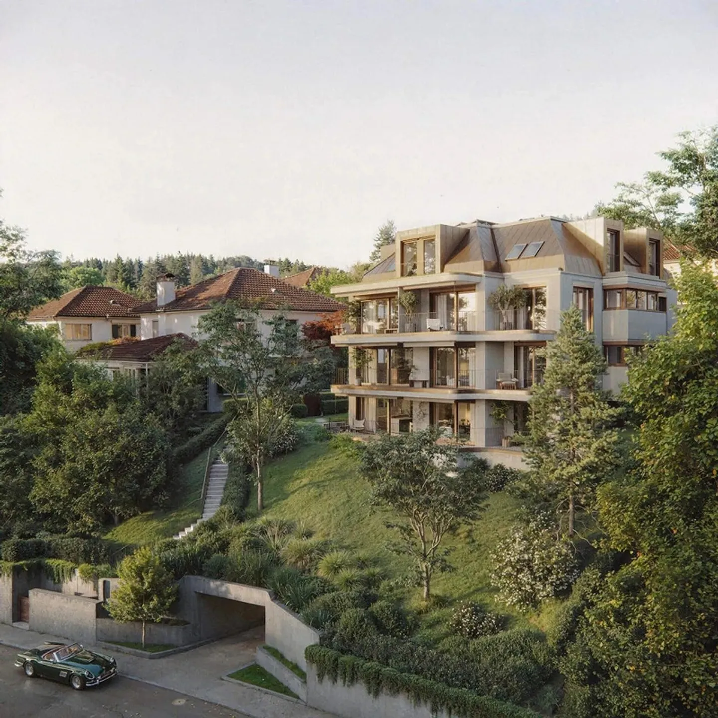 Votre retraite urbaine au Zürichberg - discrète, luxueuse, unique ! - Photo 3 sur 10