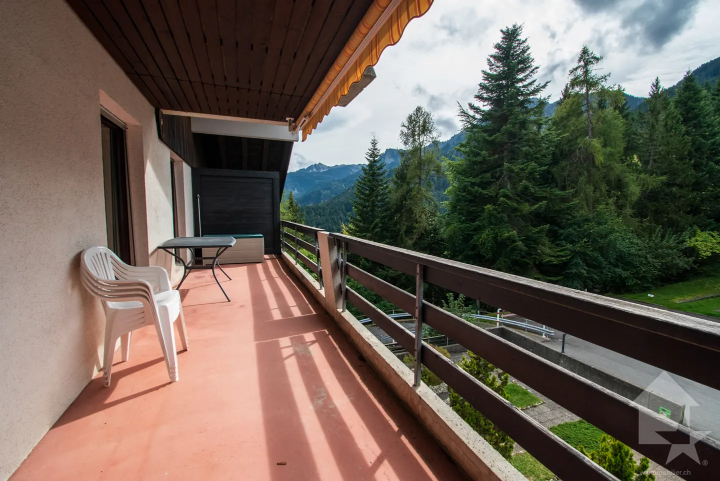 Torgon, renovierte Duplexwohnung mit 3,5 Zimmern im Gebäude "La Serve" - Foto 8 von 12