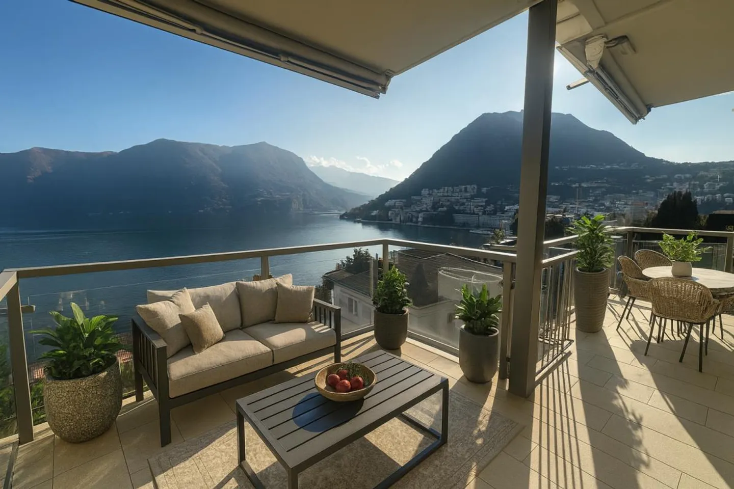 Appartamento di lusso con vista lago mozzafiato - Foto 1 di 6