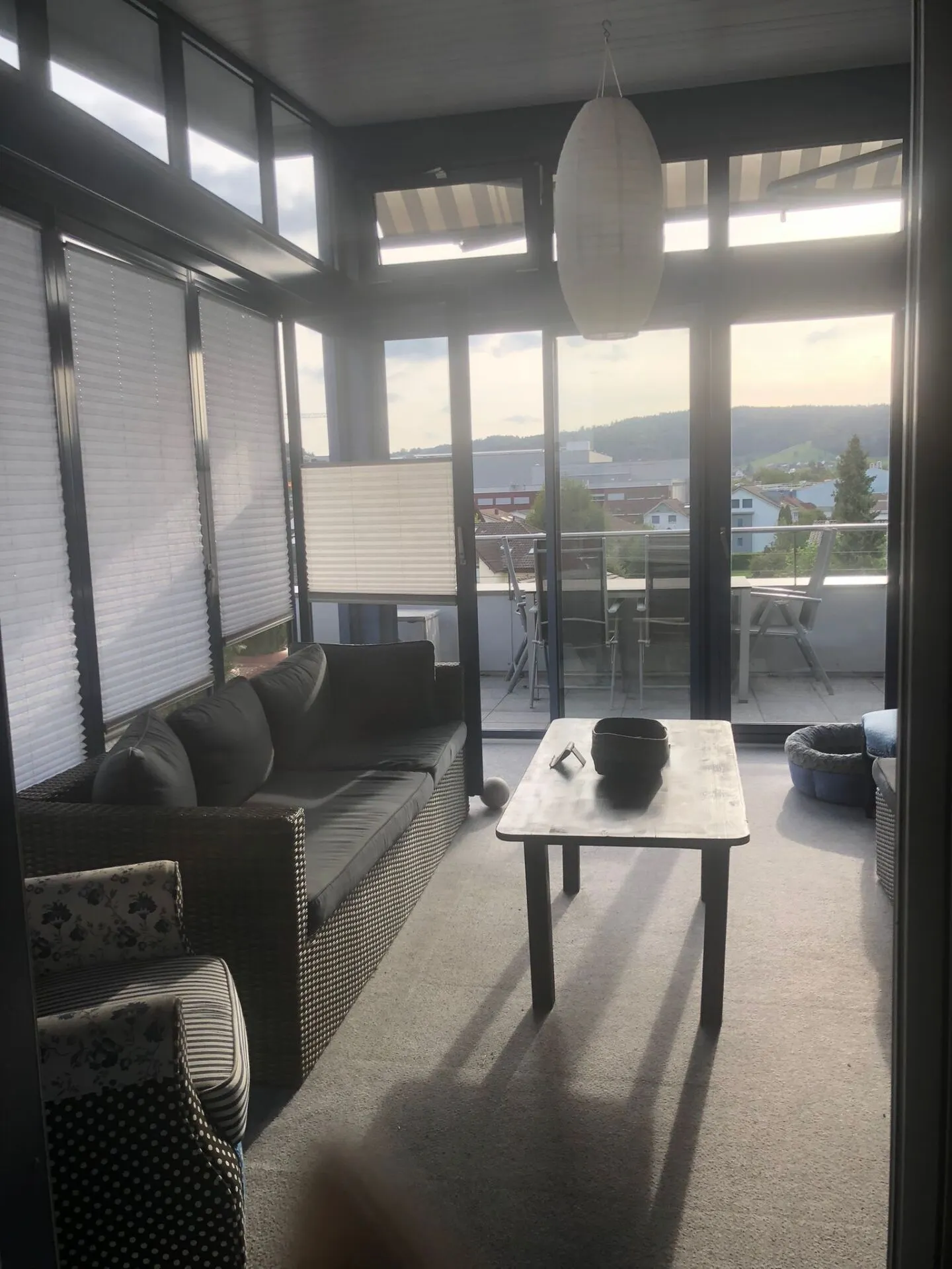 4.5-room penthouse apartment with fireplace and winter garden - Photo 13 of 14