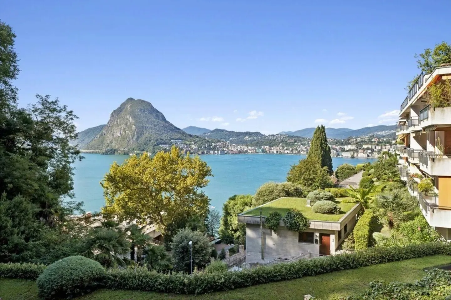 Exklusive 7,5-Zimmer-Wohnung in Castagnola mit Blick auf den See und die Berge - Foto 7 von 19