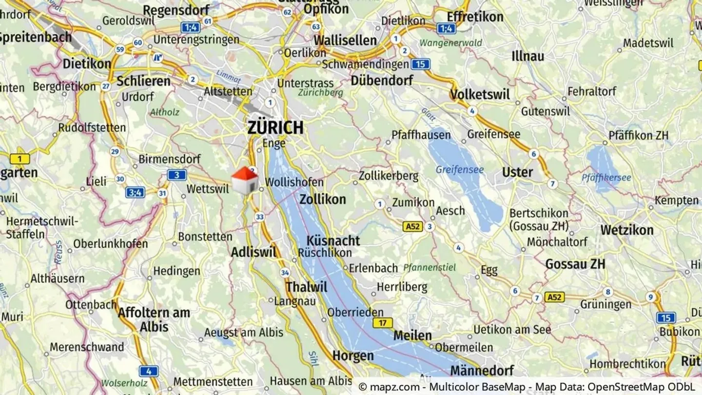 Appartamento moderno di 4,5 stanze vicino alla bella Sihl nel distretto 2! - Foto 14 di 14