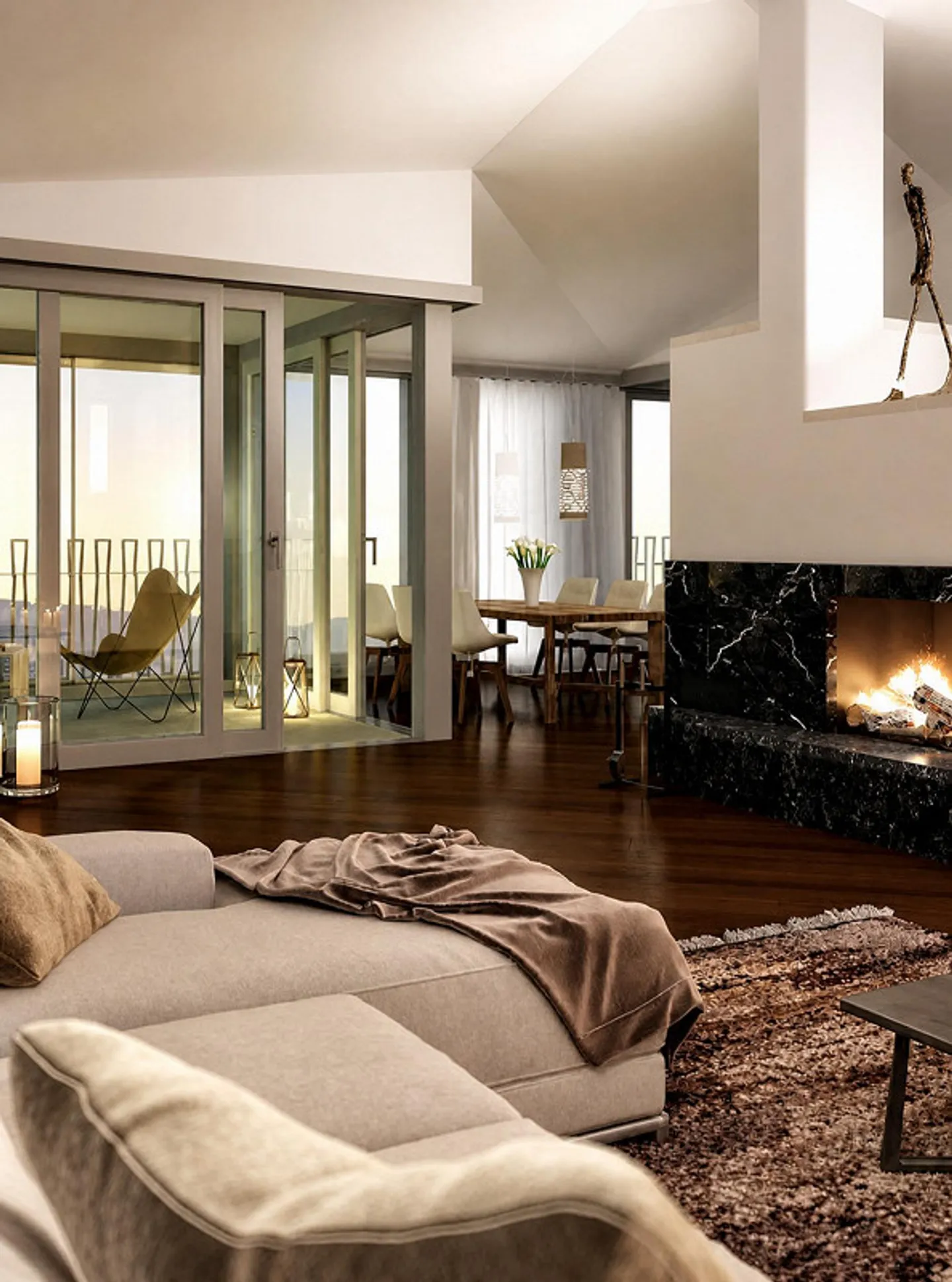 Europaallee: 3.5-room apartment with direct view of the city of Zurich - Photo 6 of 6