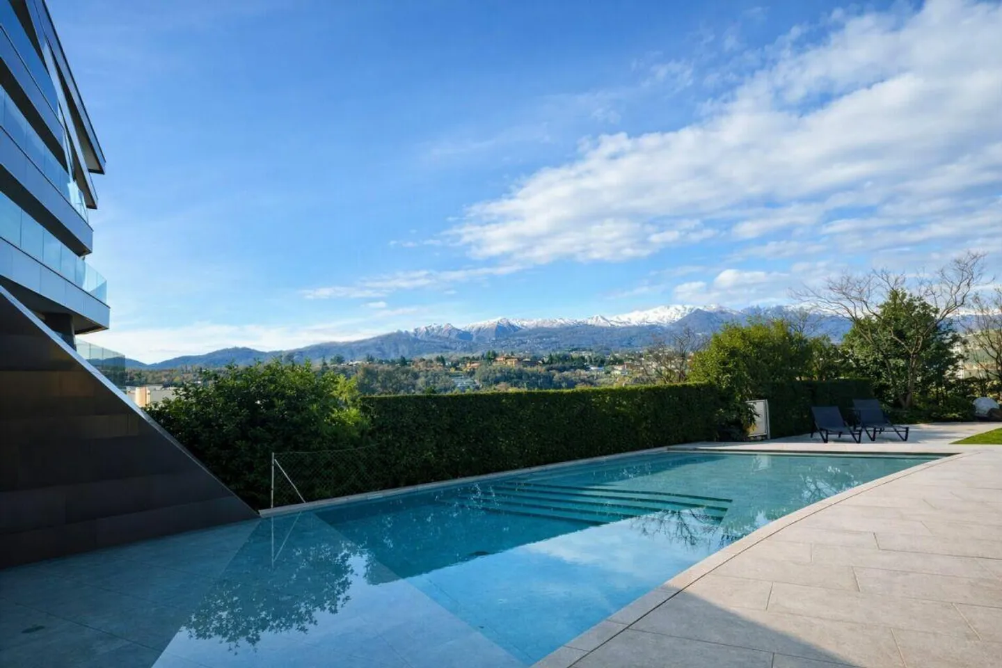 Appartement moderne à Paradiso avec piscine, salle de sport et vue merveilleuse - Photo 22 sur 23