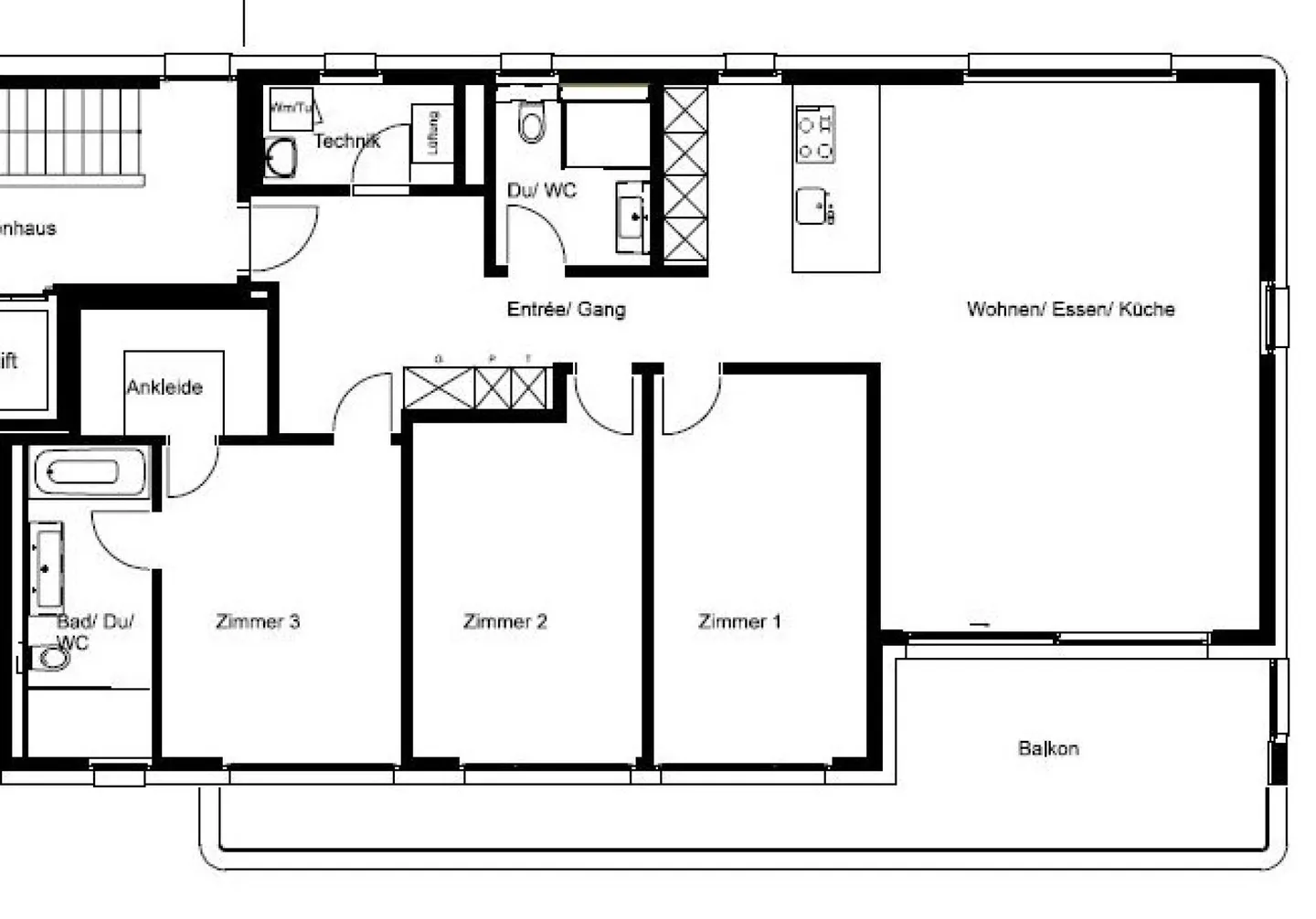 4.5-Zimmerwohnung im Zentrum von Stäfa - Foto 7 von 7