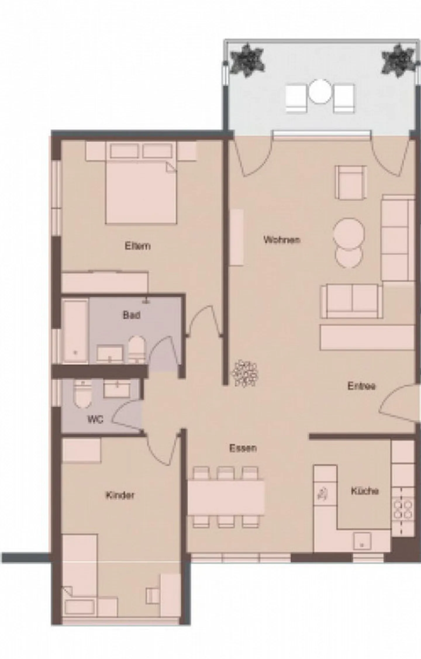 Grosszügige 3.5 Zimmerwohnung im Benziwil - Foto 10 di 10