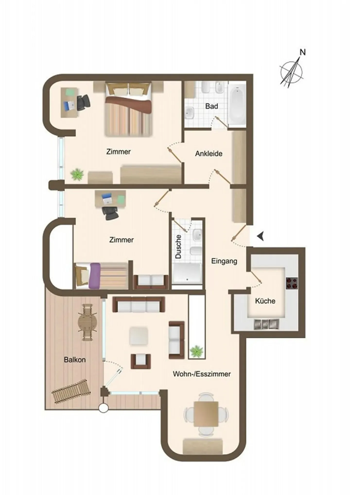 3 1/2 whg St. Moritz dal centro alla pista da sci - Foto 16 di 16