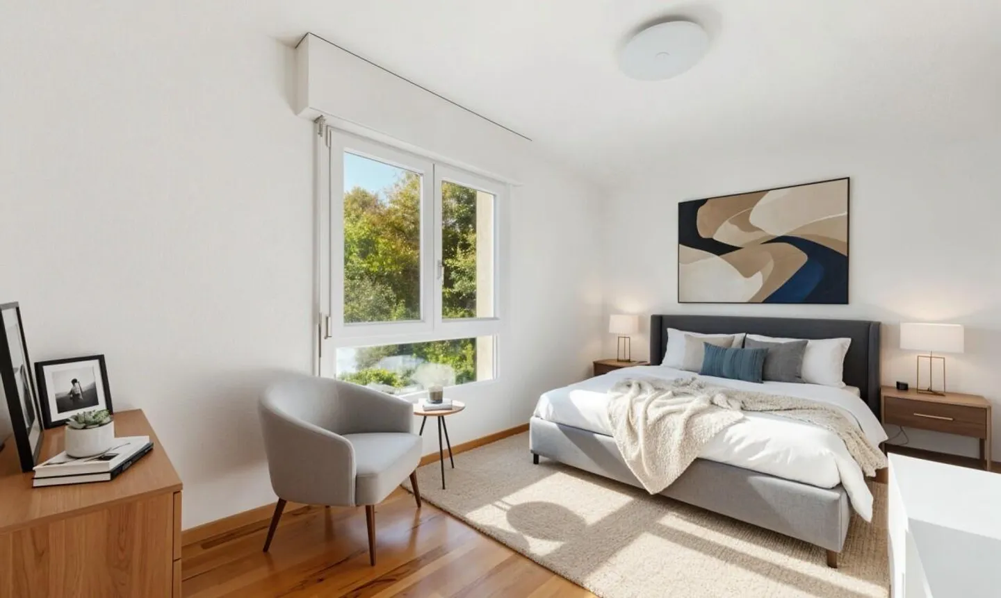 Terraced house in the center of the village with a view of the forest - Photo 9 of 11