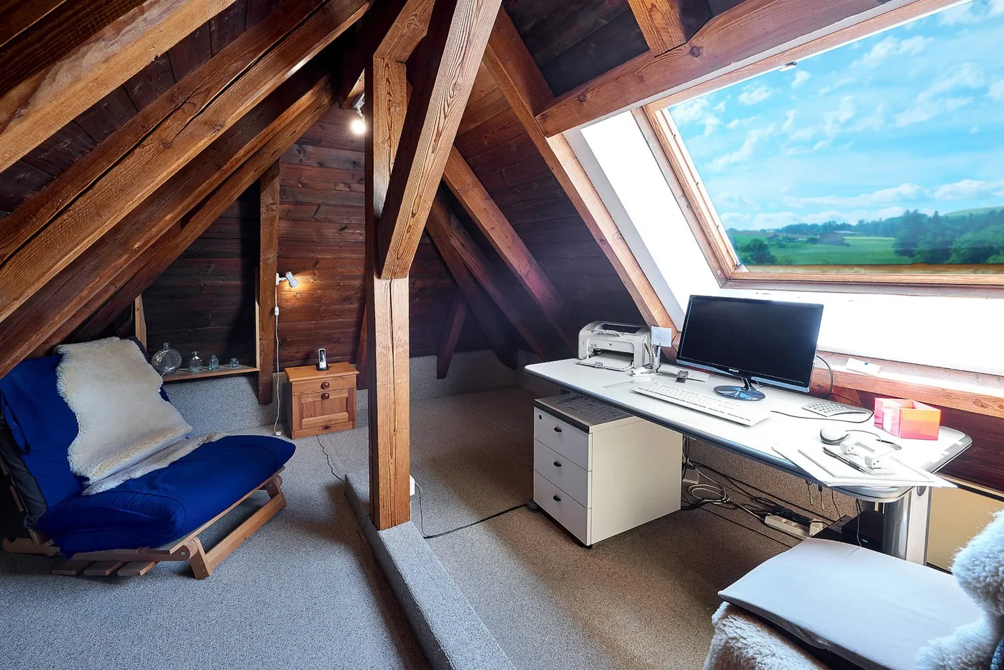 Residential and commercial building, village center Niederscherli - Photo 18 of 24