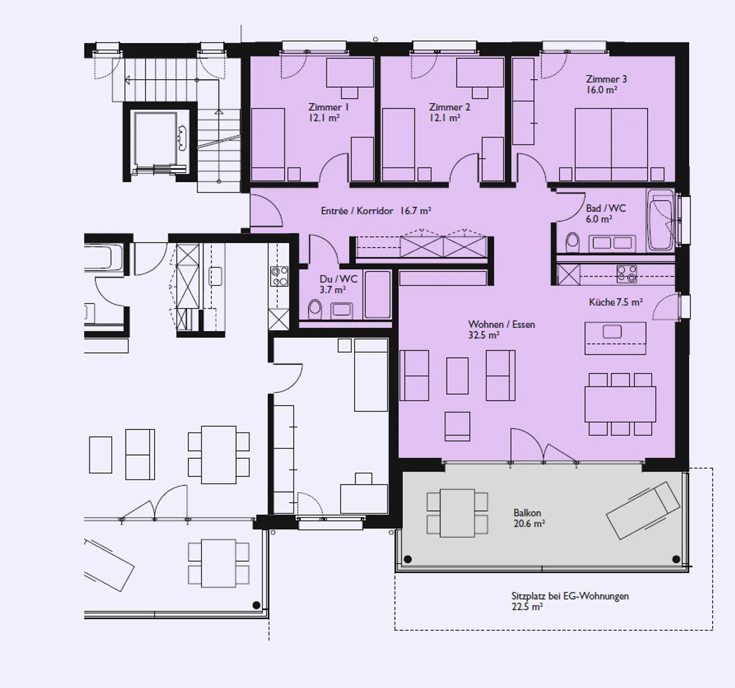 Moderne 4.5-Zimmer-Wohnung - Foto 12 von 12