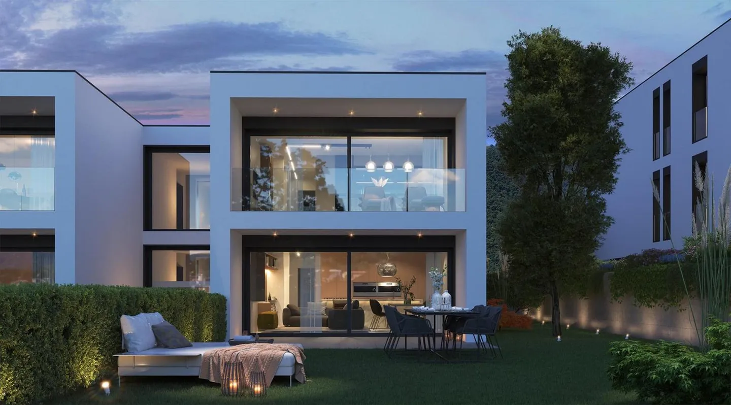Appartement élégant et nouveau de 4,5 pièces avec jardin - Photo 4 sur 5