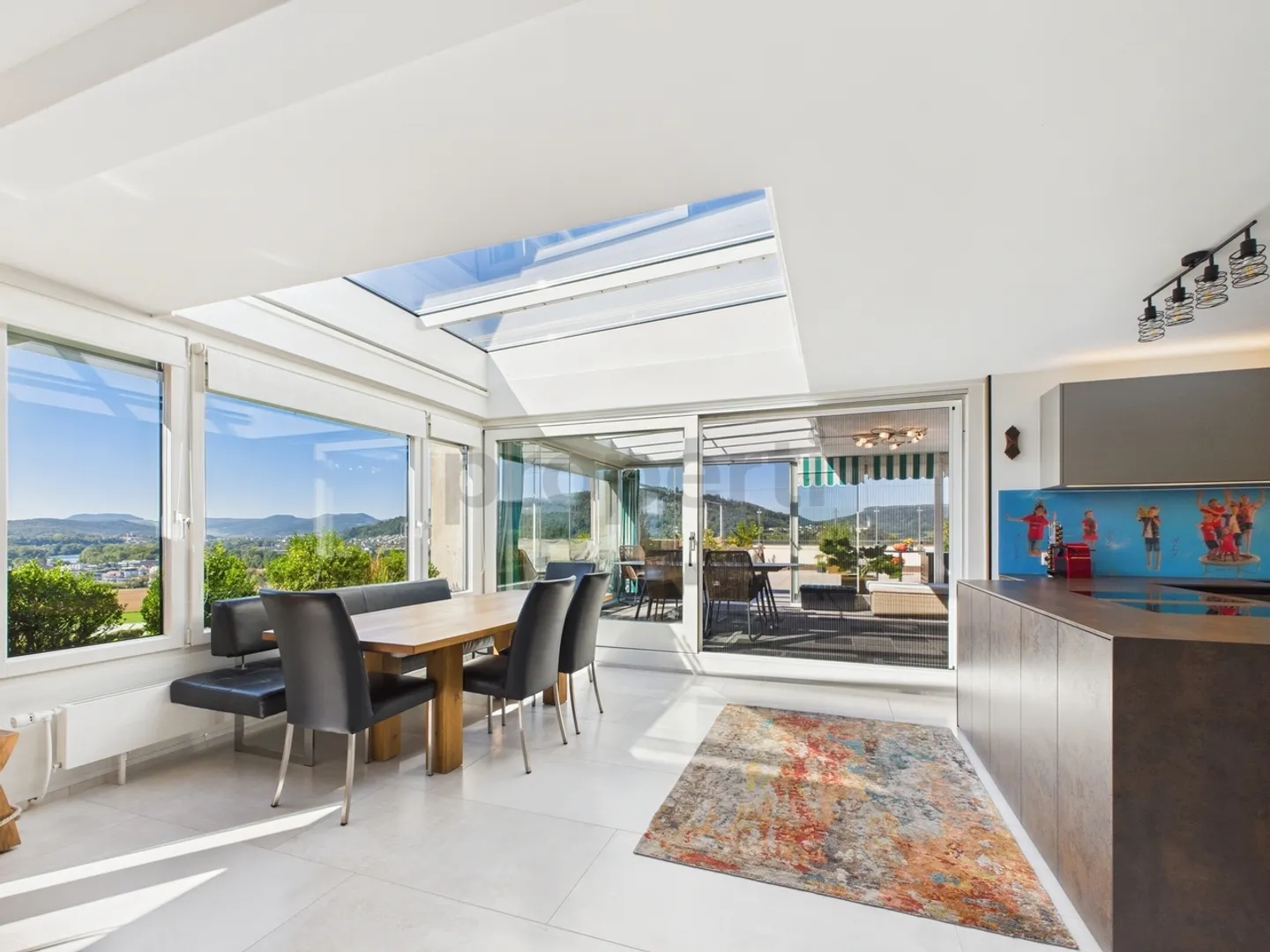 Traumhafte 3.5-Zimmer-Attikawohnung in Untersiggenthal, mit einzigartiger Aussicht - Foto 4 von 13