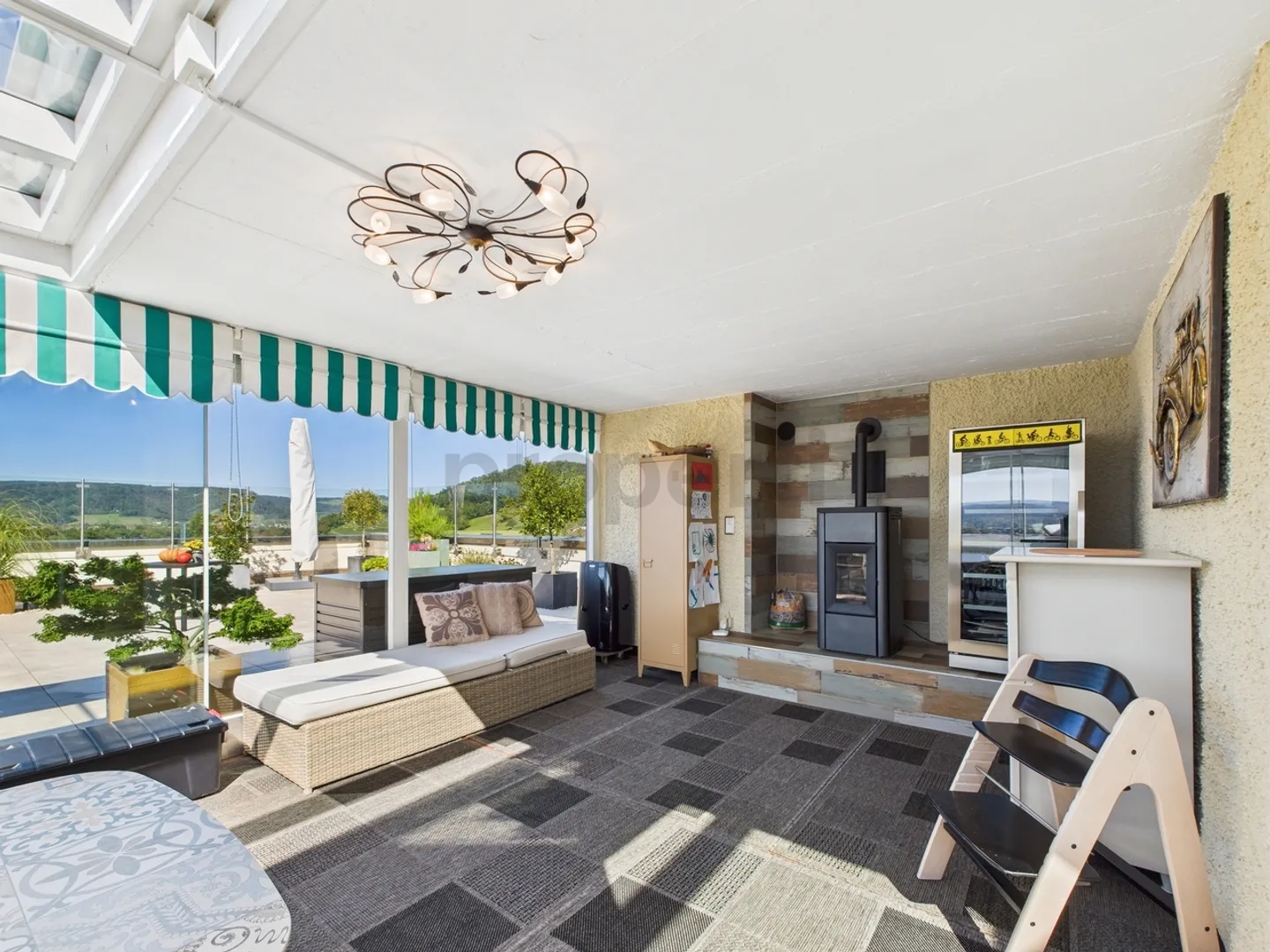 Traumhafte 3.5-Zimmer-Attikawohnung in Untersiggenthal, mit einzigartiger Aussicht - Foto 8 von 13