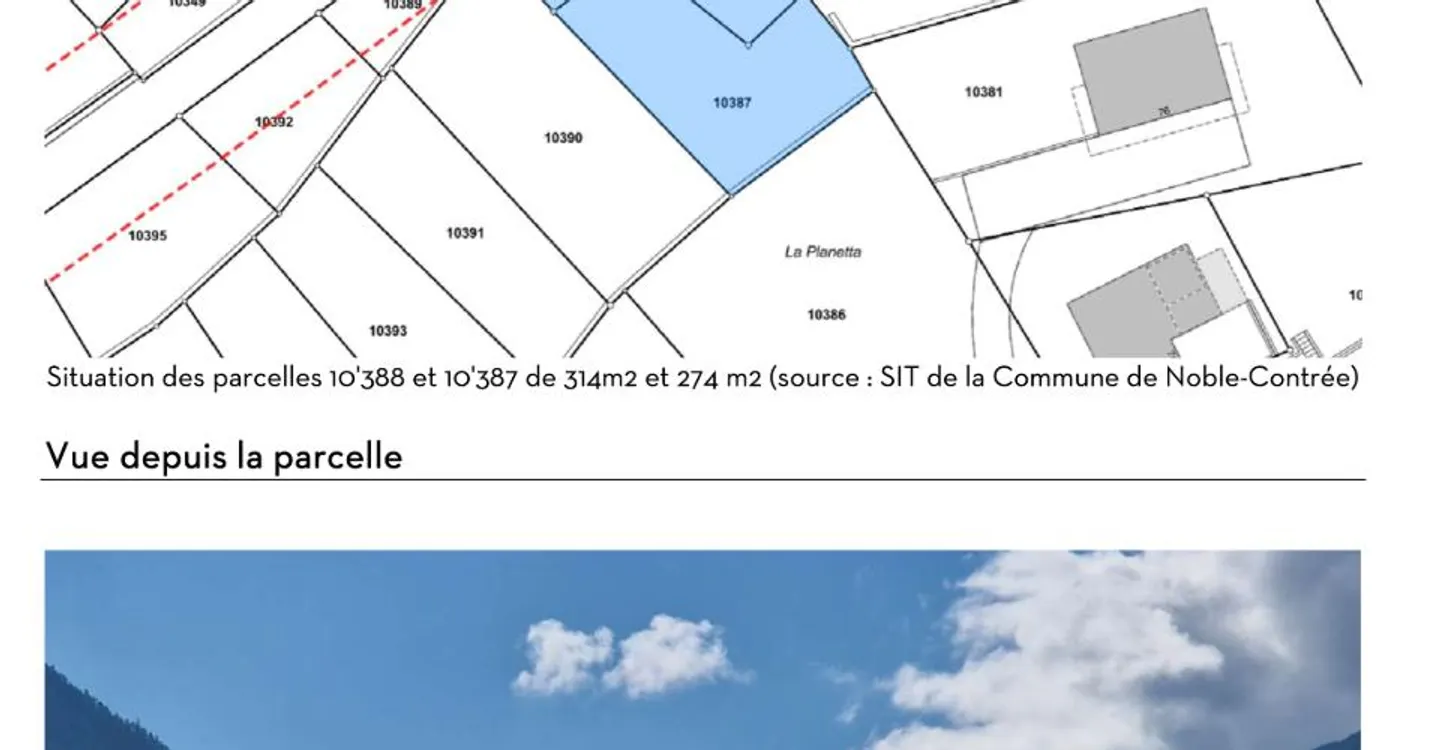 Terrain à bâtir avec vue alpine - Photo 5 sur 5