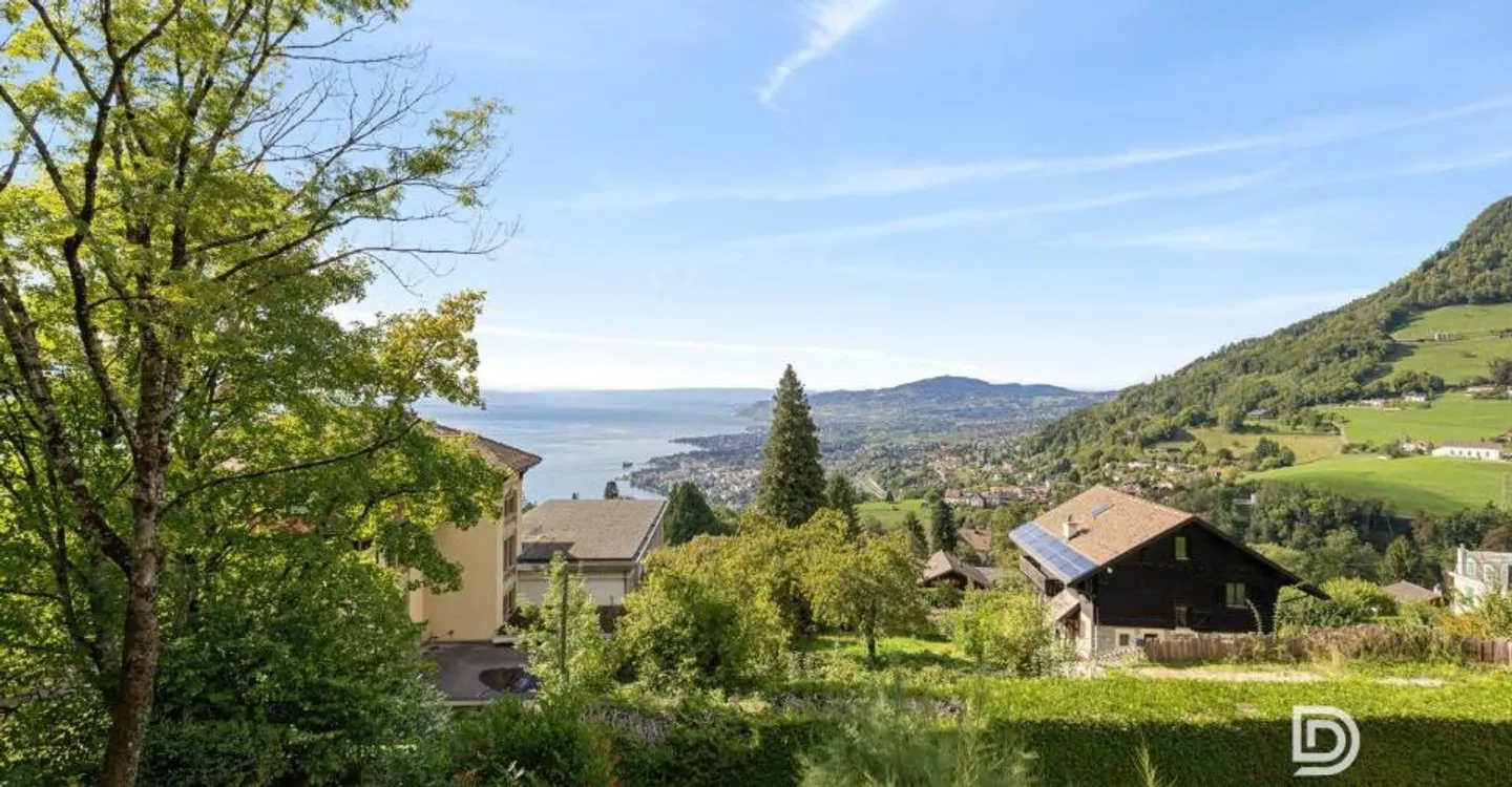 Panoramic view and absolute calm 5 minutes from the center of Montreux - Photo 9 of 12