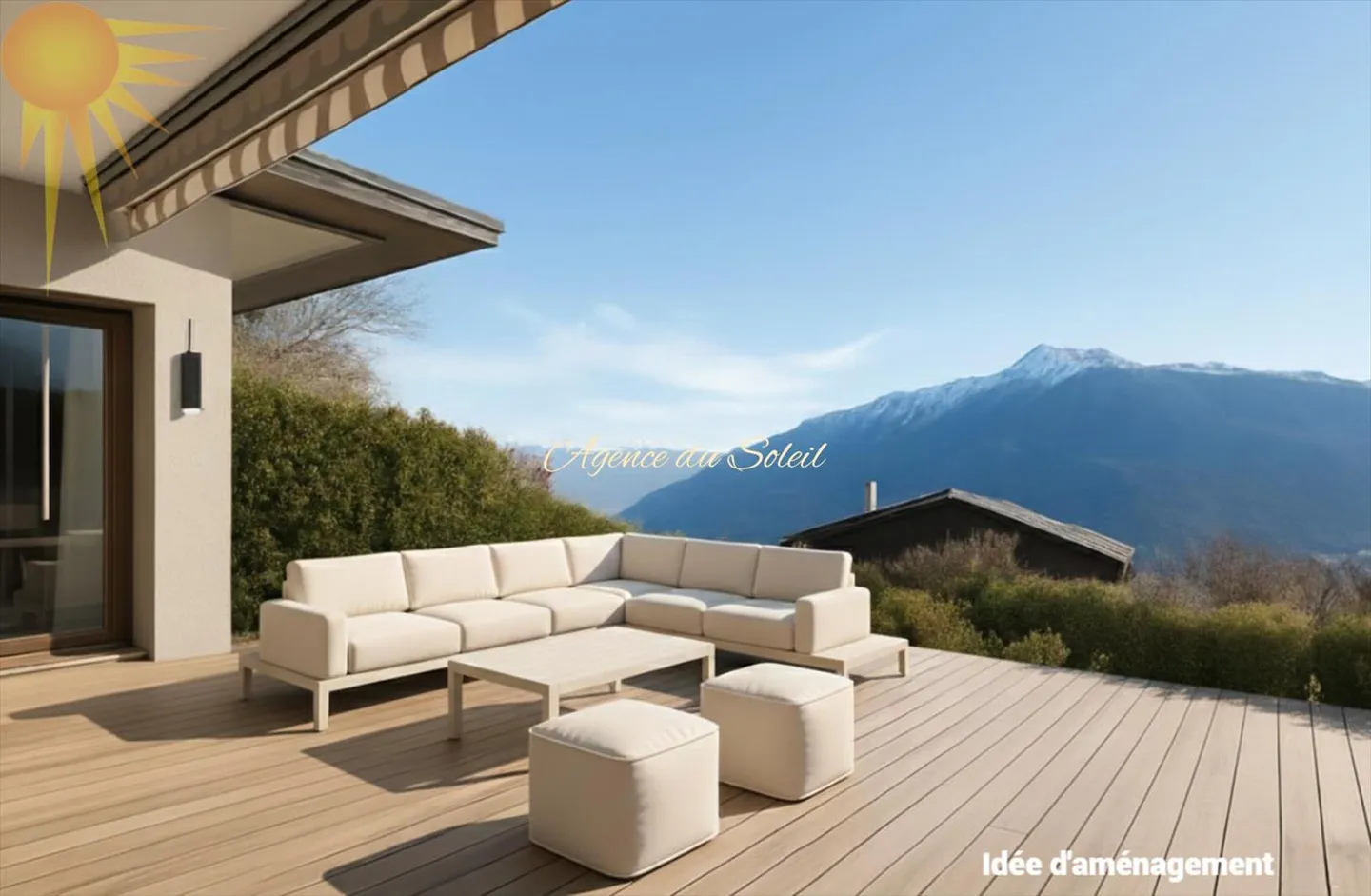 Angenehmes und geräumiges Haus mit 2 Wohnungen (4,5 + 2,5 Zimmer) im Dorf Mollens, 5 Minuten mit dem Auto von Crans-Montana entfernt! - Foto 13 von 13