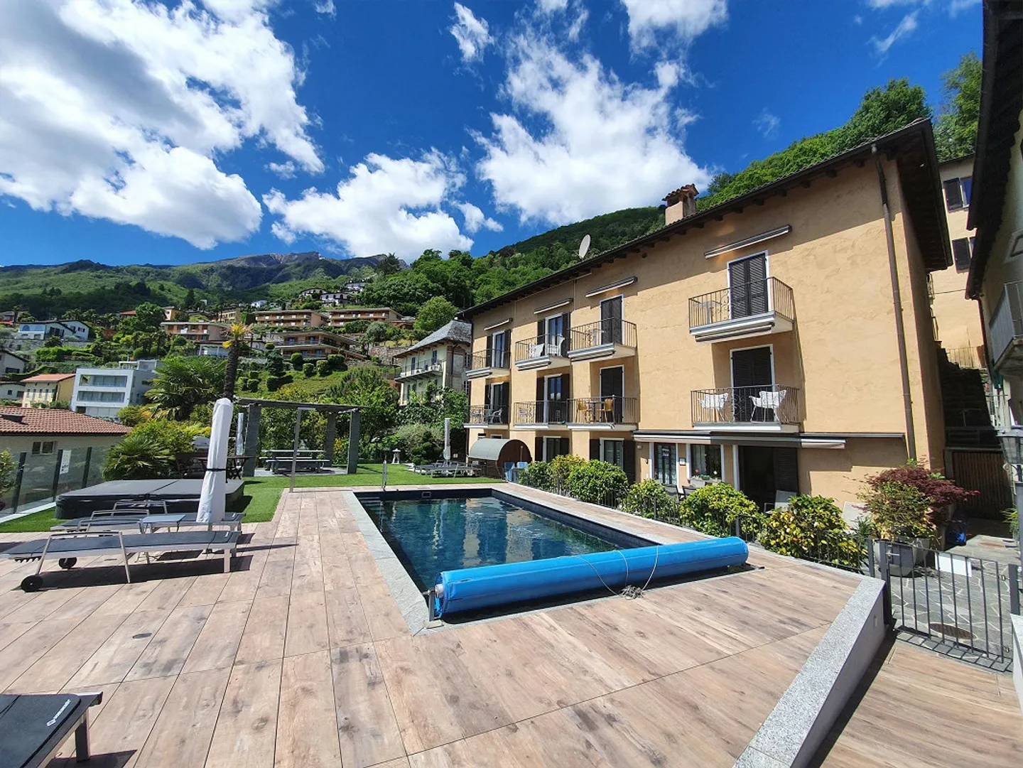 Appartement meublé de 2 pièces avec piscine, jacuzzi et sauna - Photo 10 sur 19