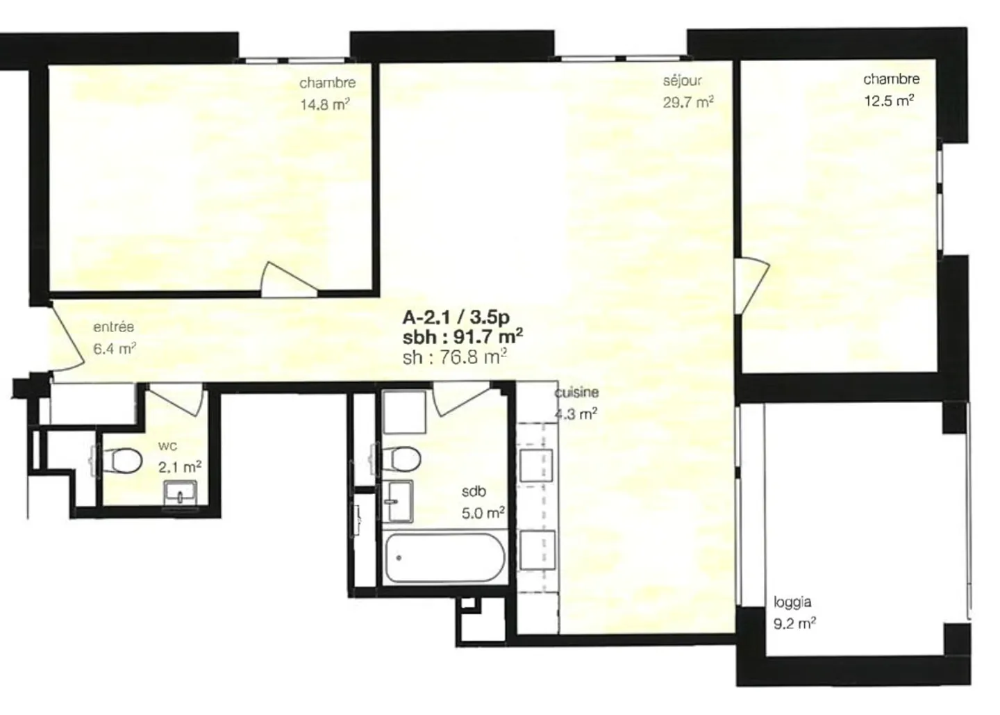Modernes Apartment in Montana - Foto 2 von 4