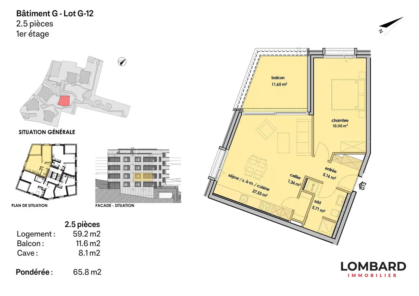 2.5 Zimmerwohnung im 1. Stock - Foto 6 von 6