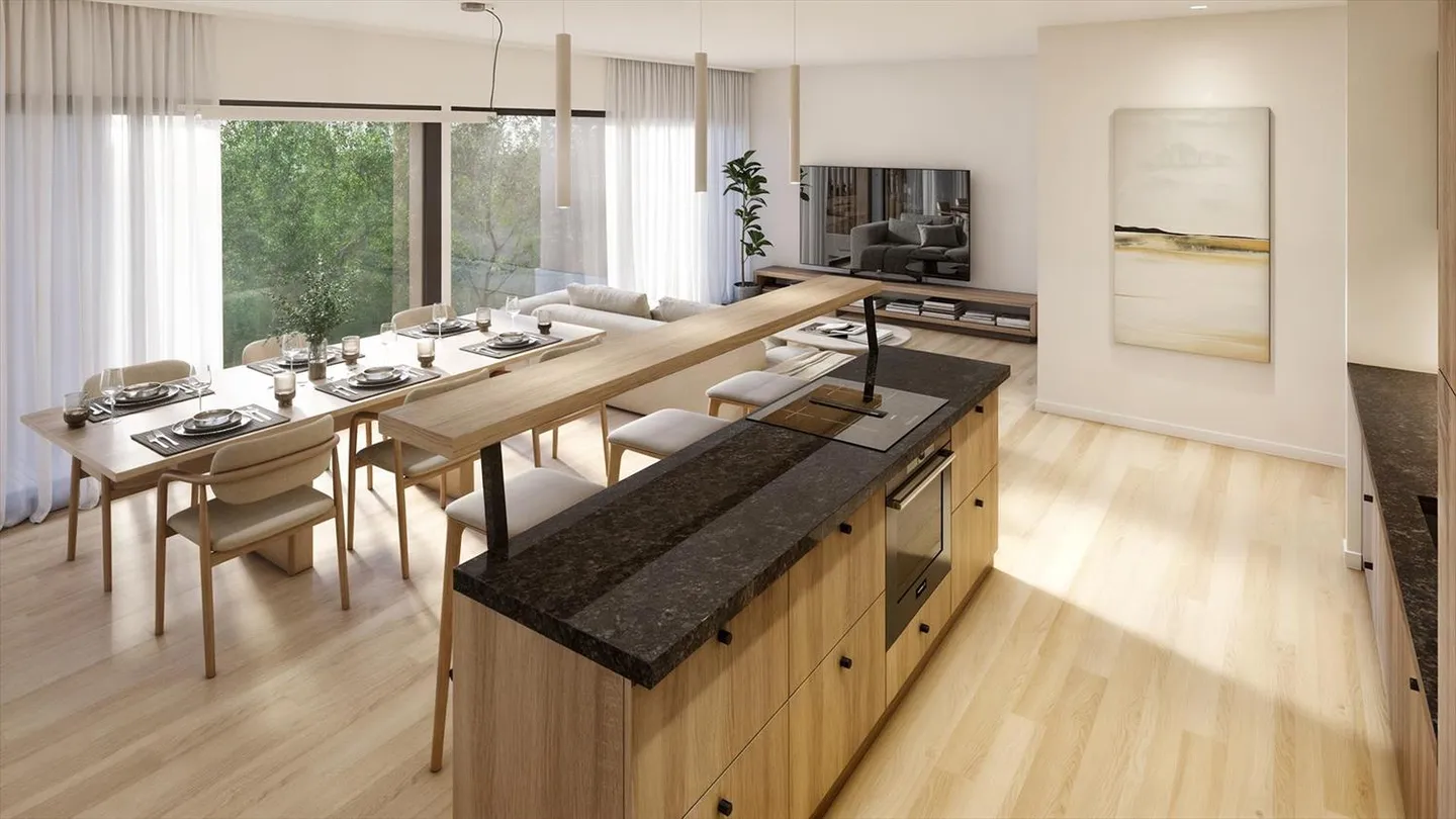 Ground floor 5.5 room apartment with large terrace and spacious garden - Photo 11 of 12