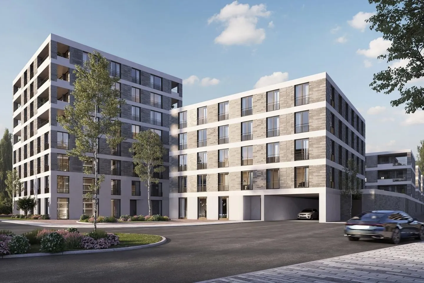 Appartement moderne 3½ pièces en emplacement central - Photo 2 sur 5