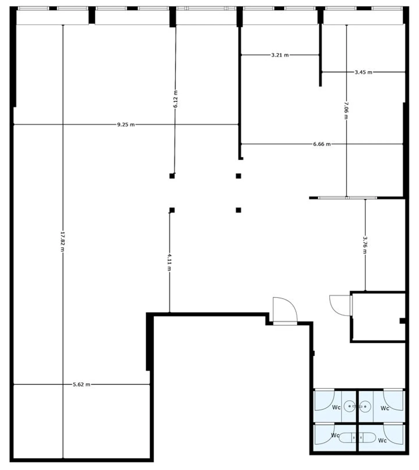 «Surface de bureaux de 260 m2 avec vue exceptionnelle» - Photo 10 sur 12