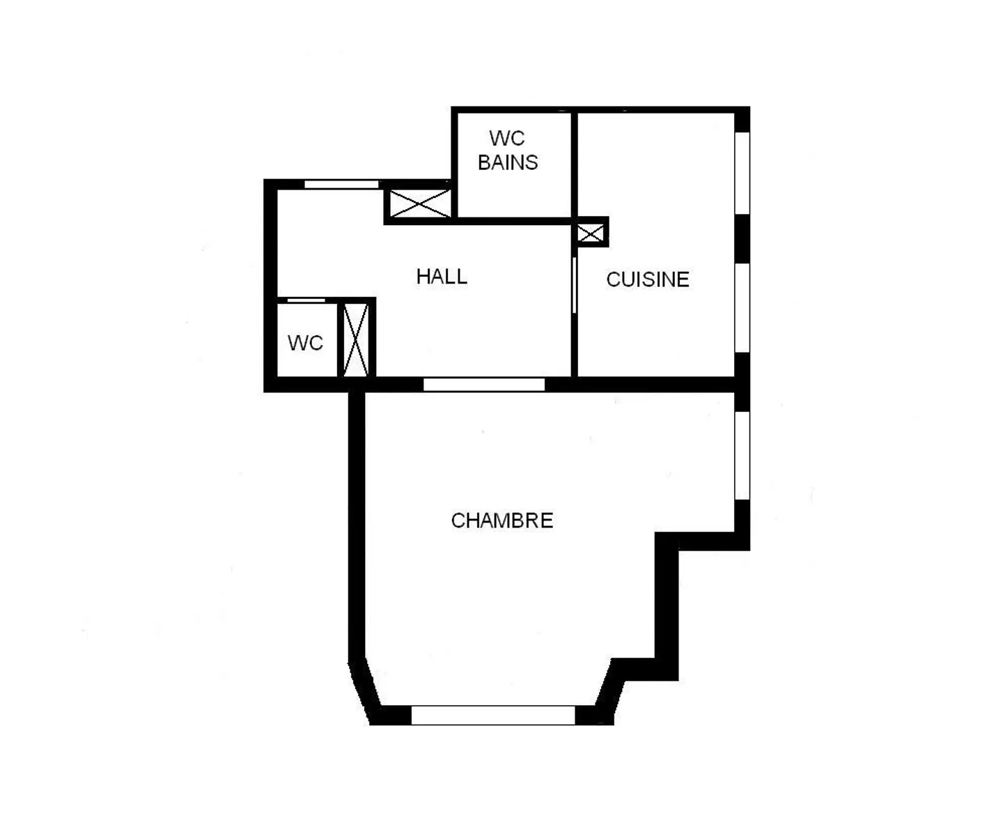 Servette: geräumige 2 Zimmer - Foto 2 von 7