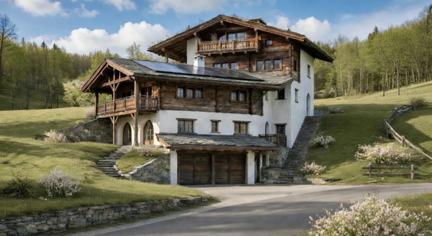 NUOVA COSTRUZIONE: Casa MAISSEN di 6,5 stanze "Casas Ual" (PRIMA residenza) in una posizione residenziale idilliaca a Ladir - Foto 1 di 9