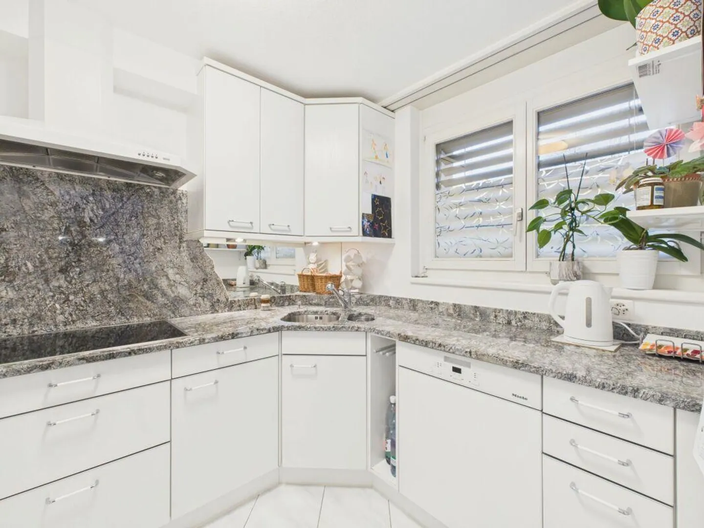 Luminoso appartamento di 4,5 stanze con camino e area salotto nel verde - Foto 3 di 17