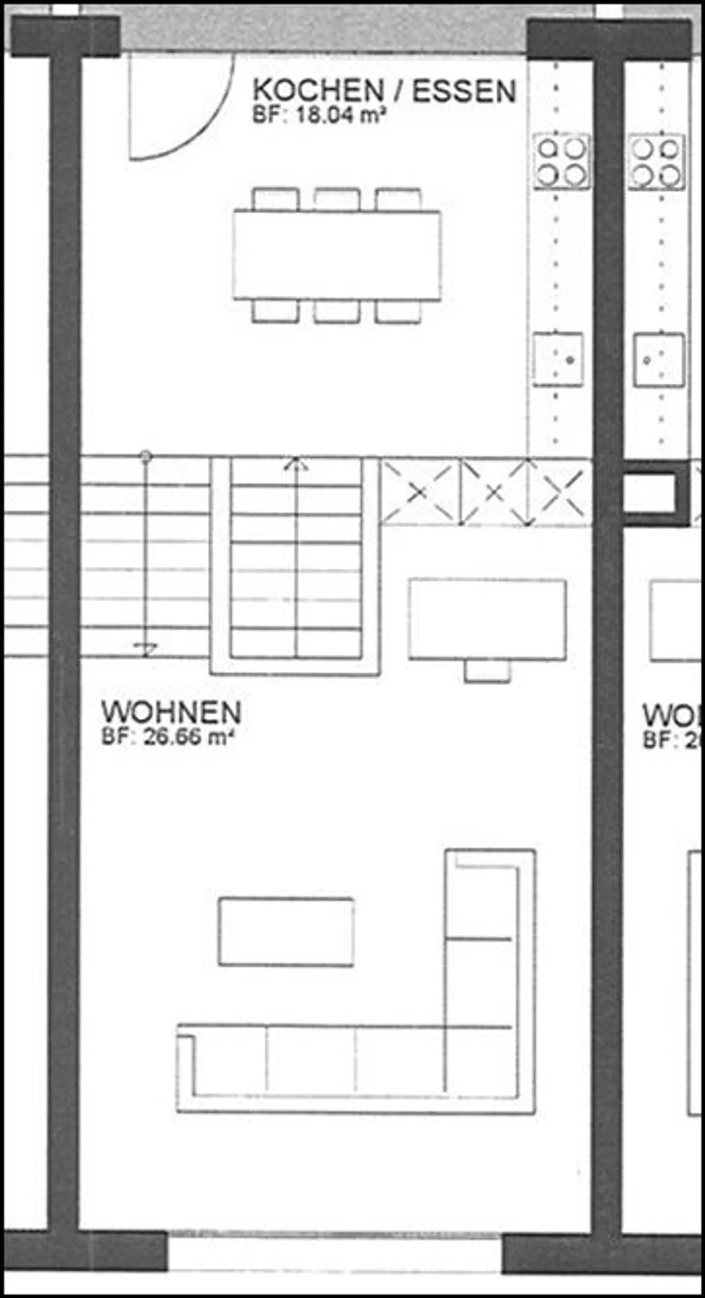 Charmante 2.5-Zimmerwohnung - Foto 4 von 5