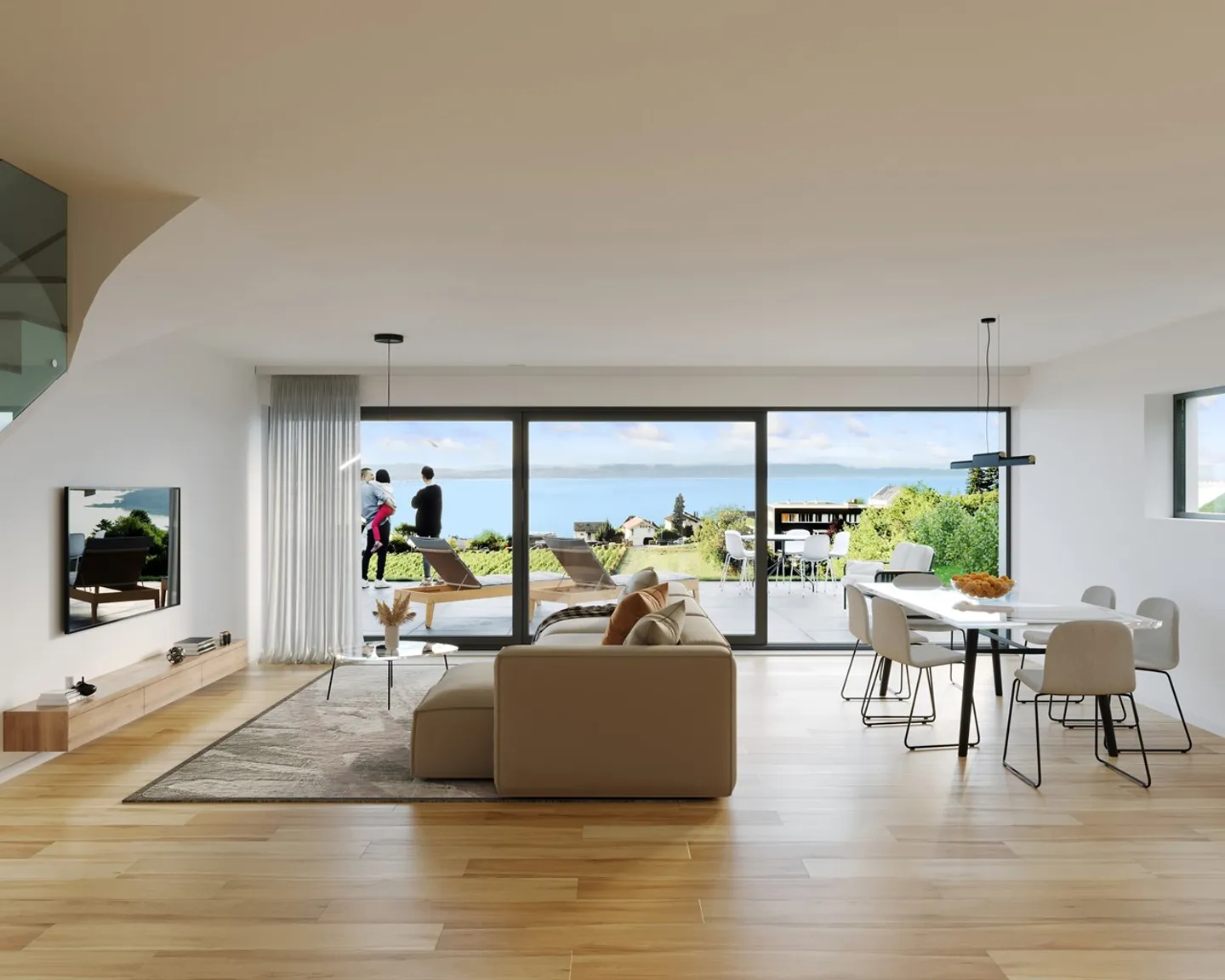 Villa avec vue sur le lac à Neuchâtel - Photo 2 sur 5