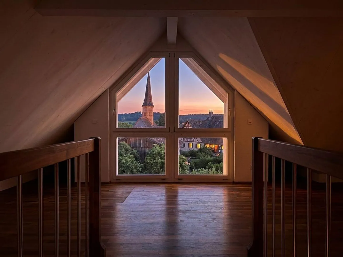 Appartement en attique de 3,5 pièces avec vue à Uhwiesen à vendre - Photo 11 sur 13