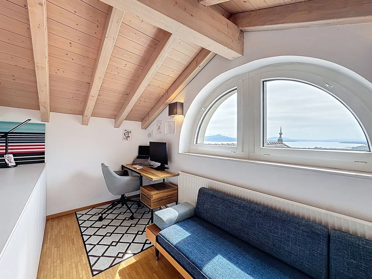 DUPLEX DI CARATTERE RINNOVATO NEL CUORE DI FÉCHY-DESSUS - Foto 13 di 18