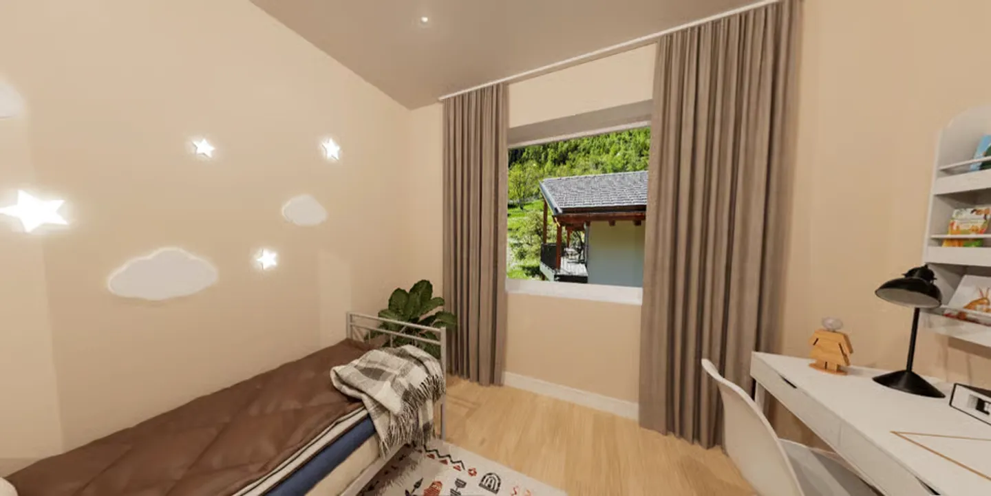 Attico di nuova costruzione: 4,5 stanze con vista da sogno, ascensore e balcone - Foto 6 di 13