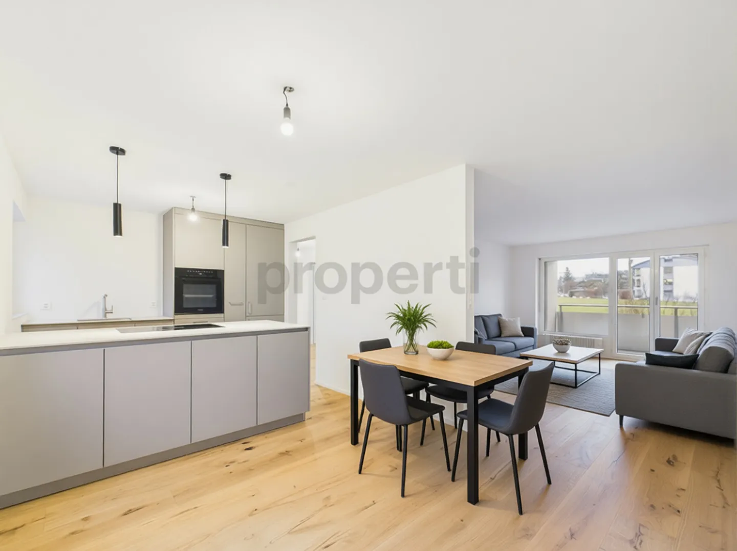 Modern 3.5-Room Apartment with Balcony in Wittenbach - Photo 1 of 12