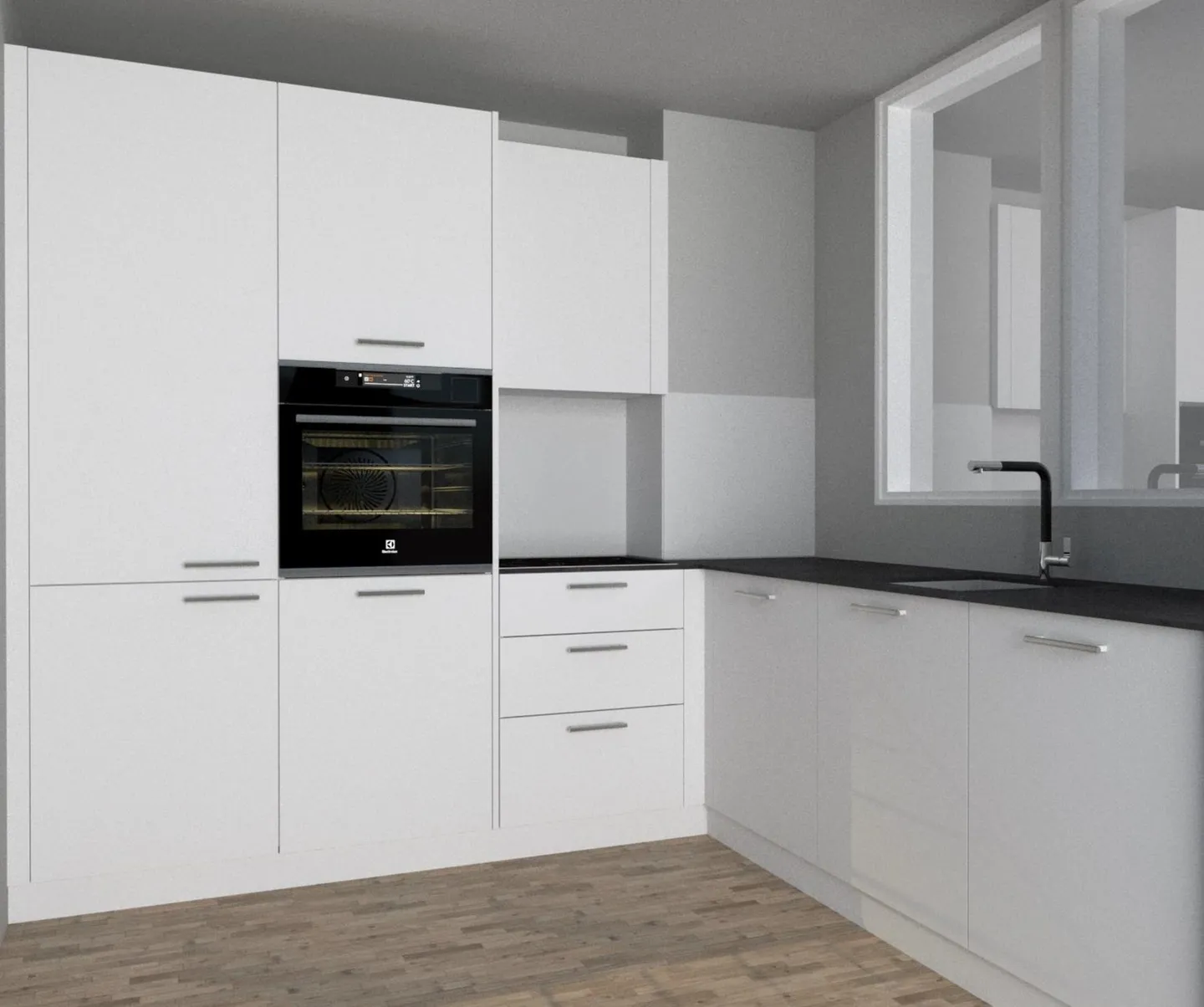 Moderne 2.5-Zimmer-Wohnung mit Balkon und Stadtblick in Kreuzlingen - Foto 7 von 9