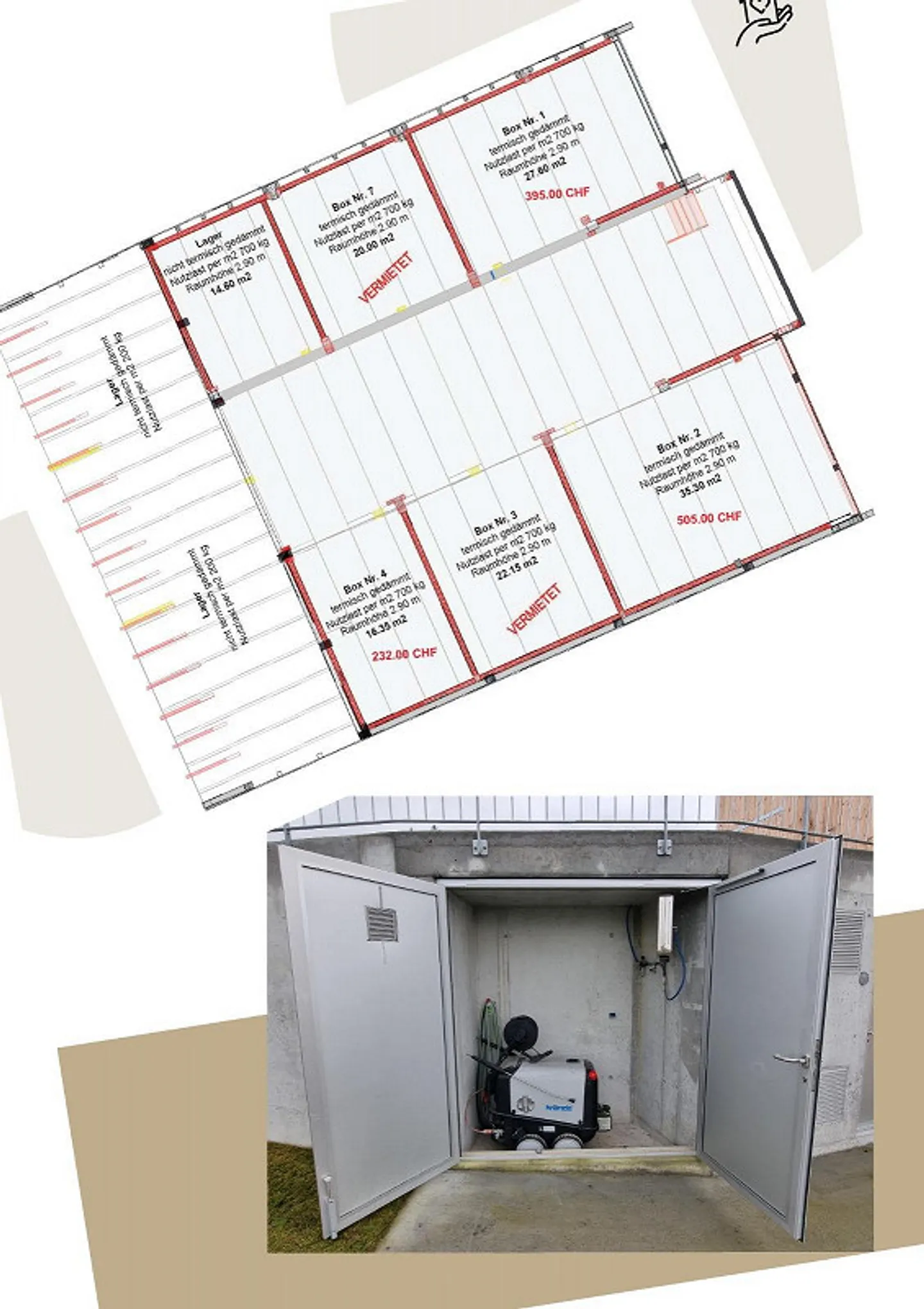 Warehouse, workshop, hobby room for rent with truck access - Photo 3 of 4