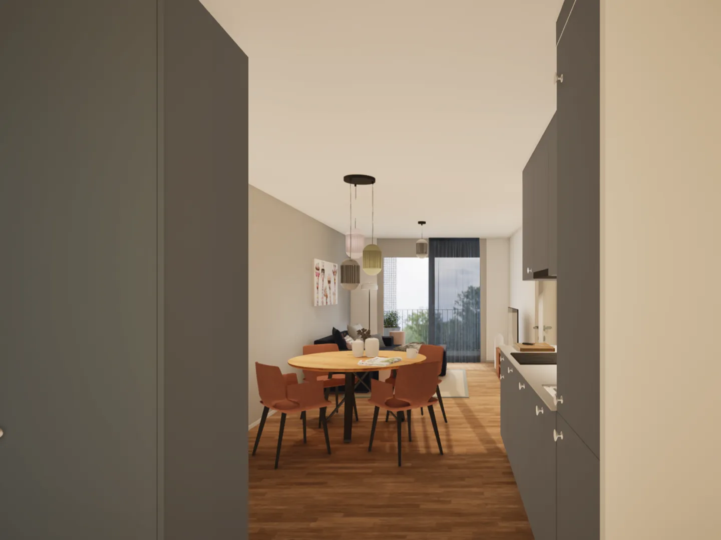 Design Apartments in Lisbon Style Directly at Muttenz Station - Photo 3 of 12
