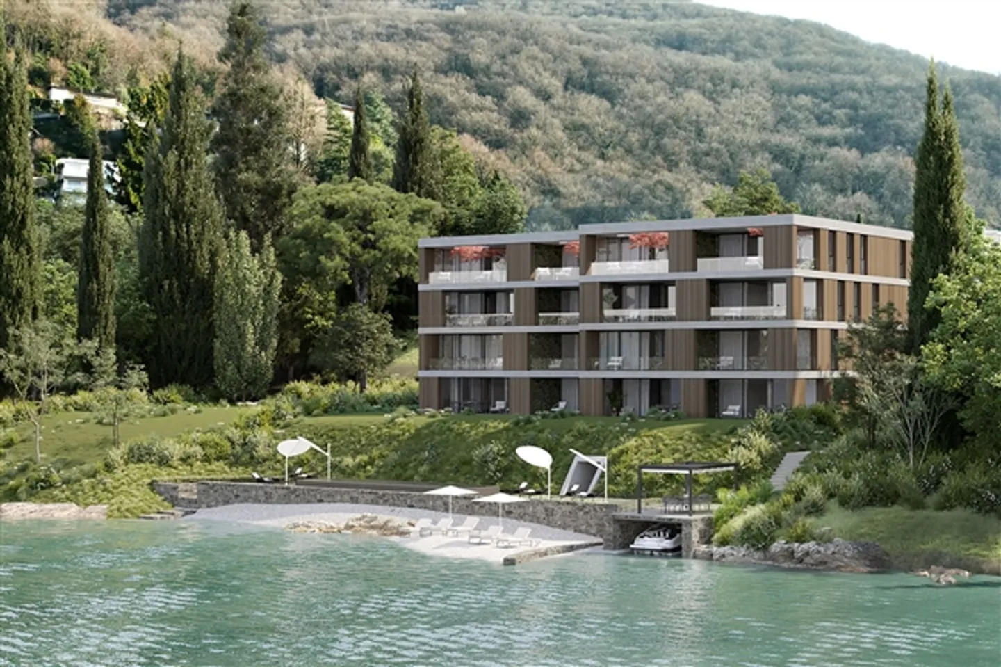 «Neue prestigeträchtige Residenz direkt am Luganersee 7 km vom Zentrum von Lugano entfernt» - Foto 10 von 20