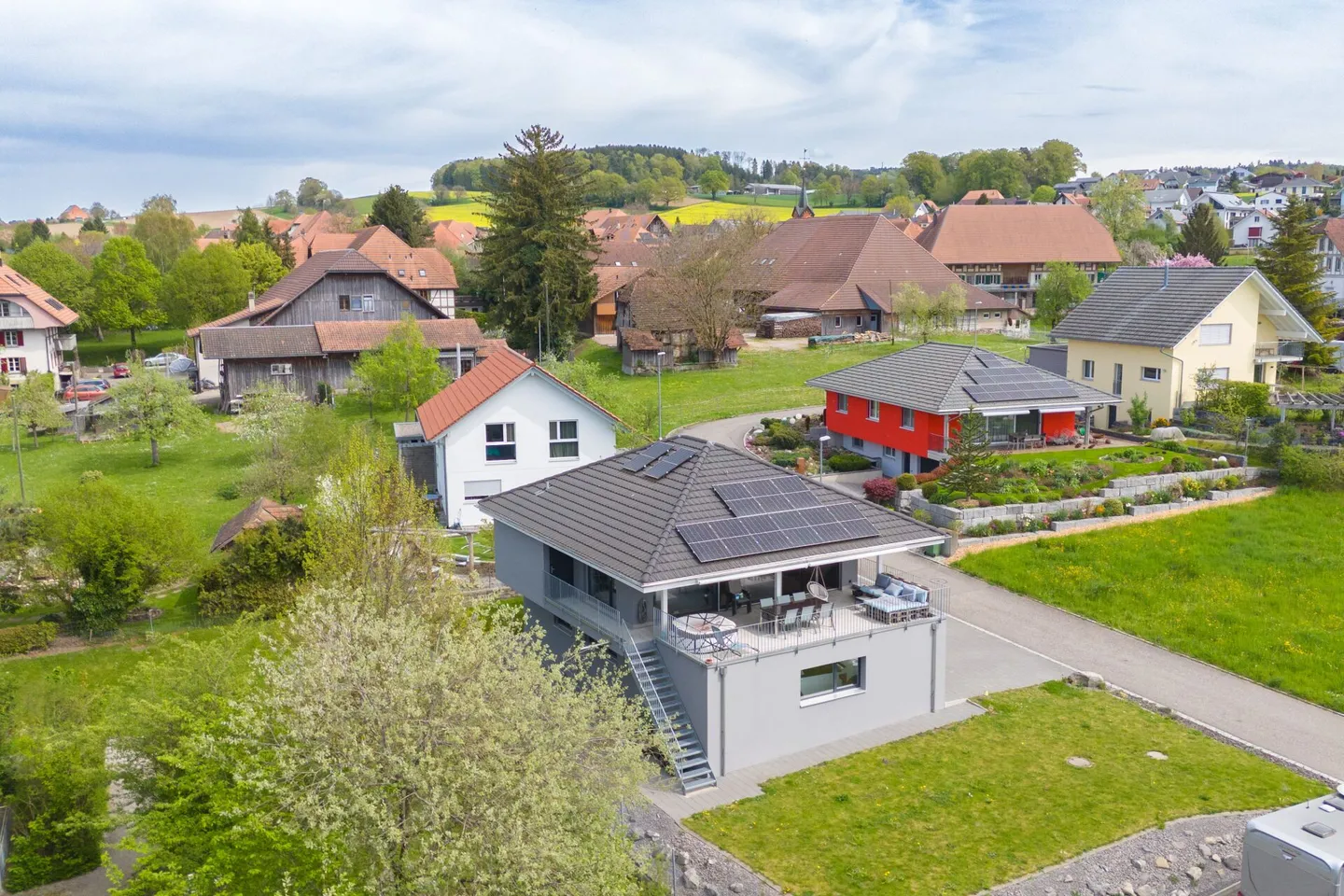 Moderne et économe en énergie - Maison individuelle de 4,5 pièces dans un emplacement ensoleillé avec belle vue - Photo 24 sur 26