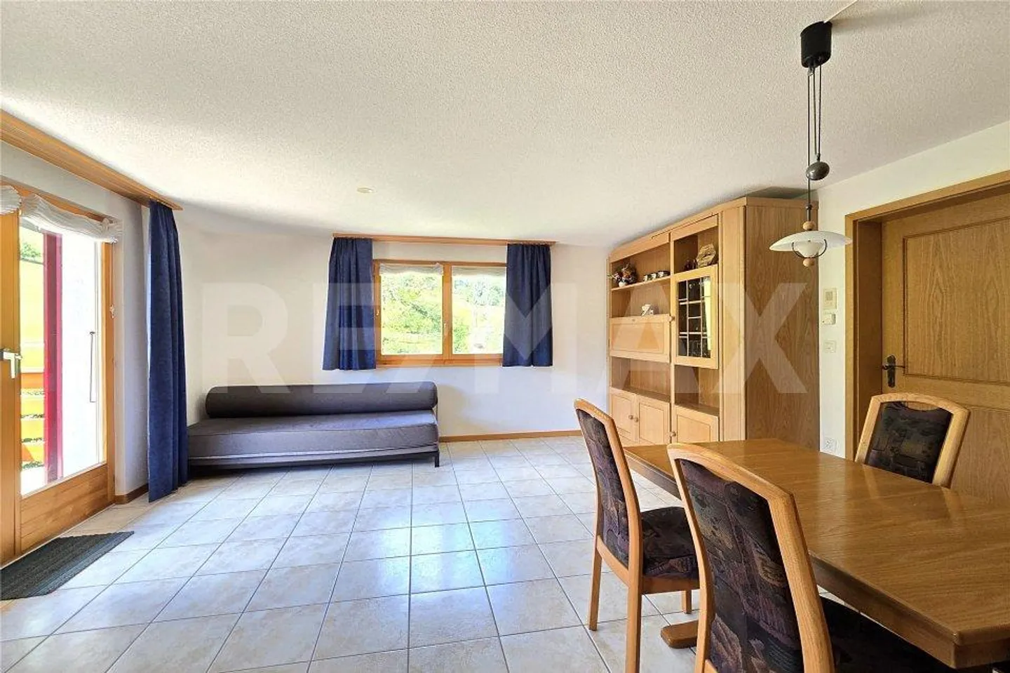 Bergpanorama inklusive  2.5 Zi-Wohnung in Leukerbad mit Balkon & P... - Foto 6 von 13
