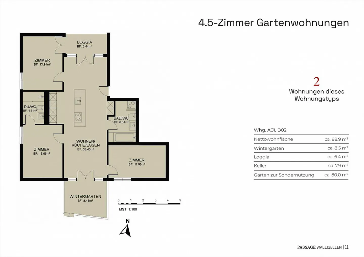PASSAGE-Wallisellen, 16 condomini - Foto 7 di 7