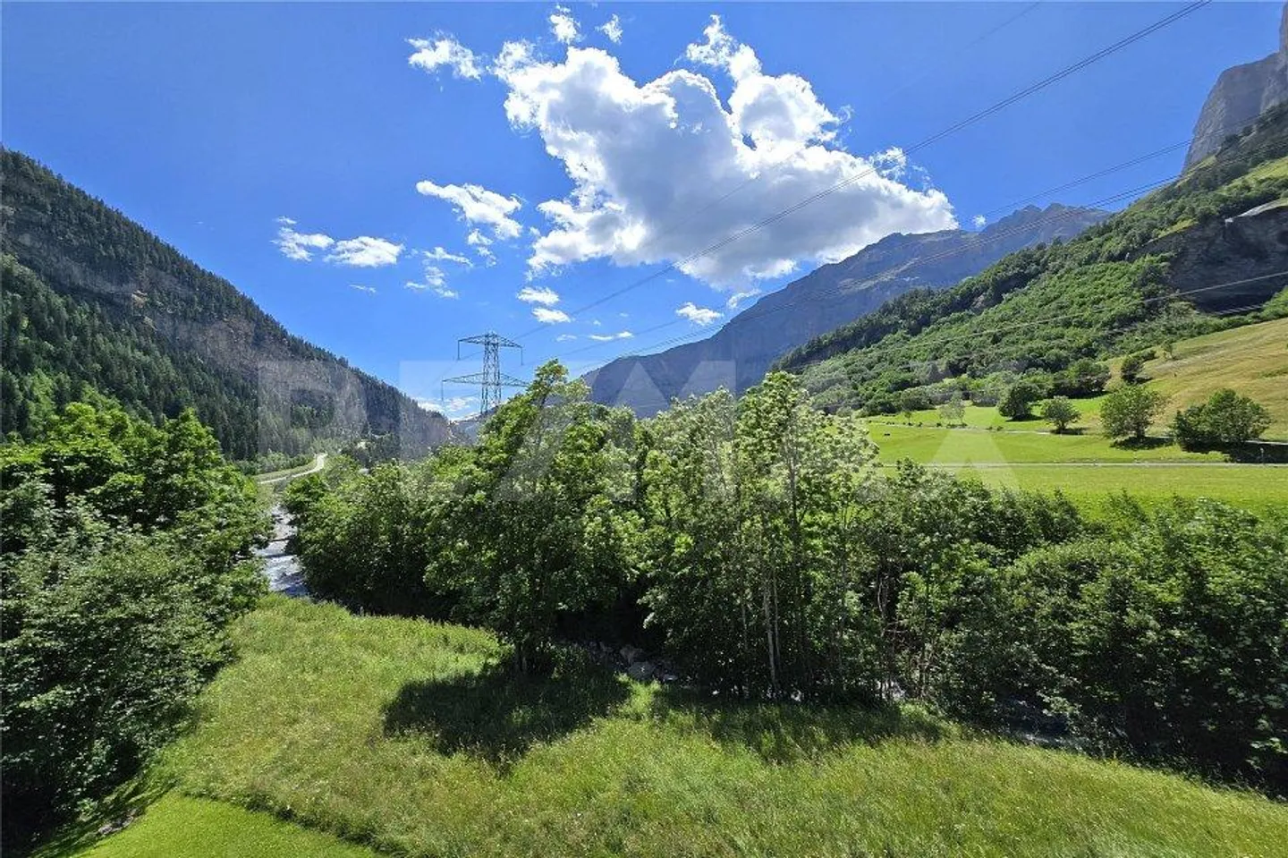 Bergpanorama inklusive  2.5 Zi-Wohnung in Leukerbad mit Balkon & P... - Foto 13 von 13