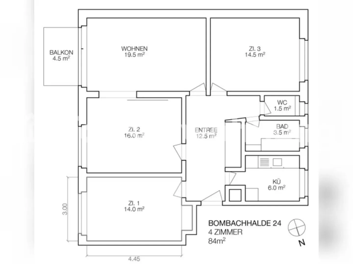 « Tausch 4-Zi.-Wohnung in Zürich 10 gegen kleinere Wohnung» - Foto 5 di 5