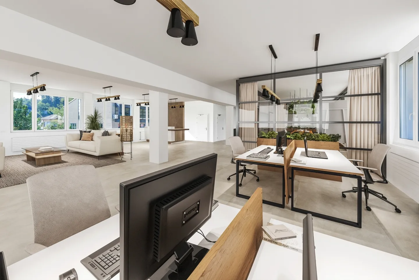 Attractive commercial space with great potential in Letten (Rümlang), Canton ZH - Photo 1 of 8