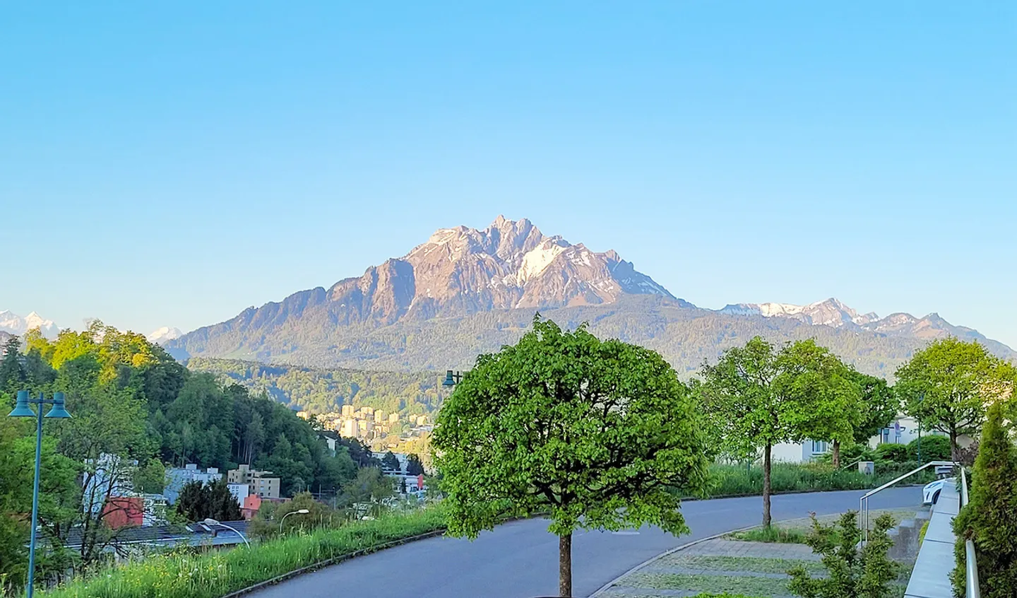 Gartenwohnung mit Pilatusblick - Foto 1 von 8