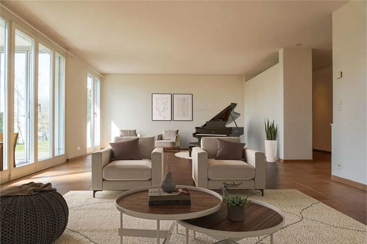 Spacious Garden Apartment on South Slope in Ittigen - Photo 7 of 13