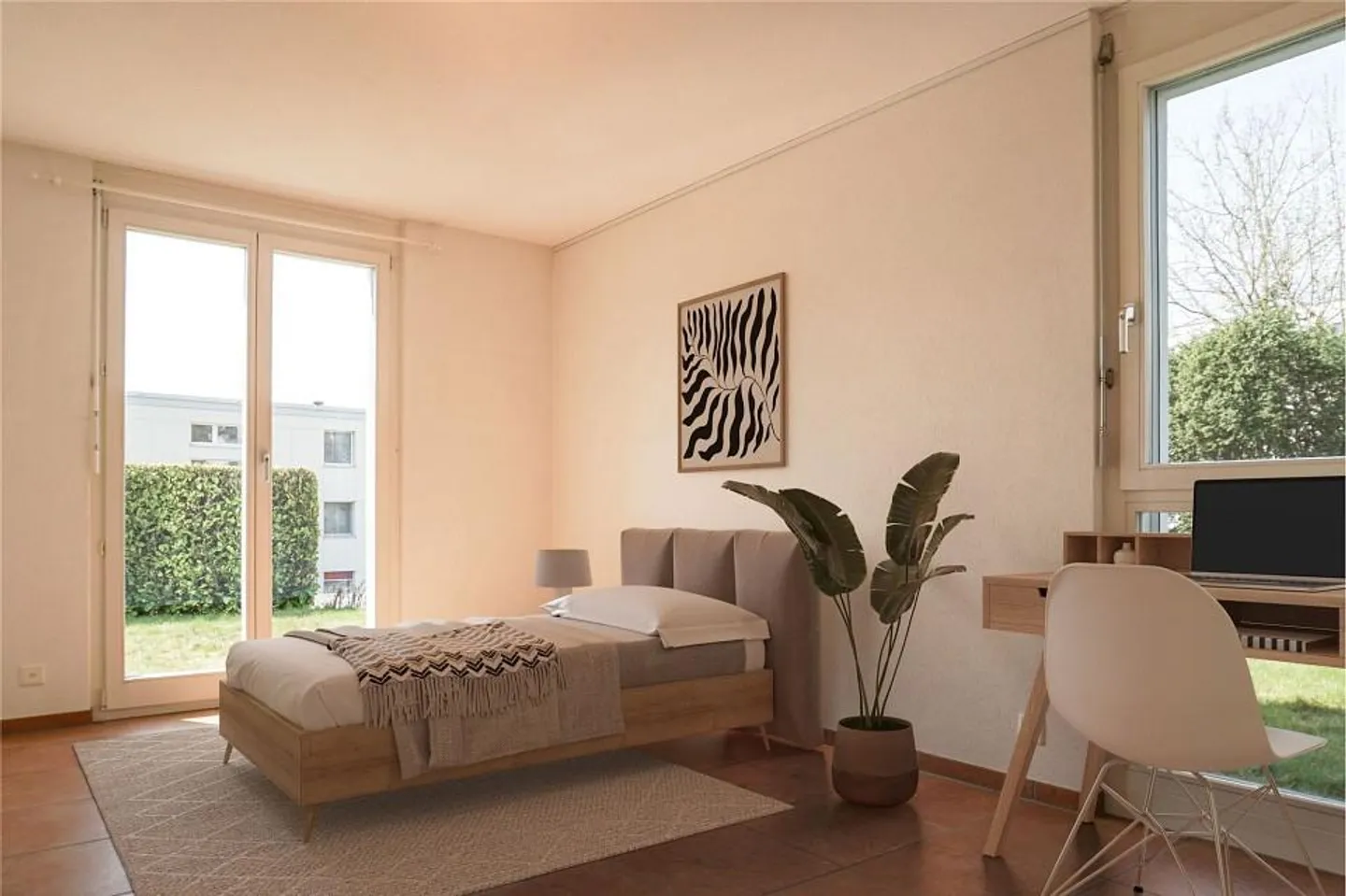 Spacious Garden Apartment on South Slope in Ittigen - Photo 10 of 13