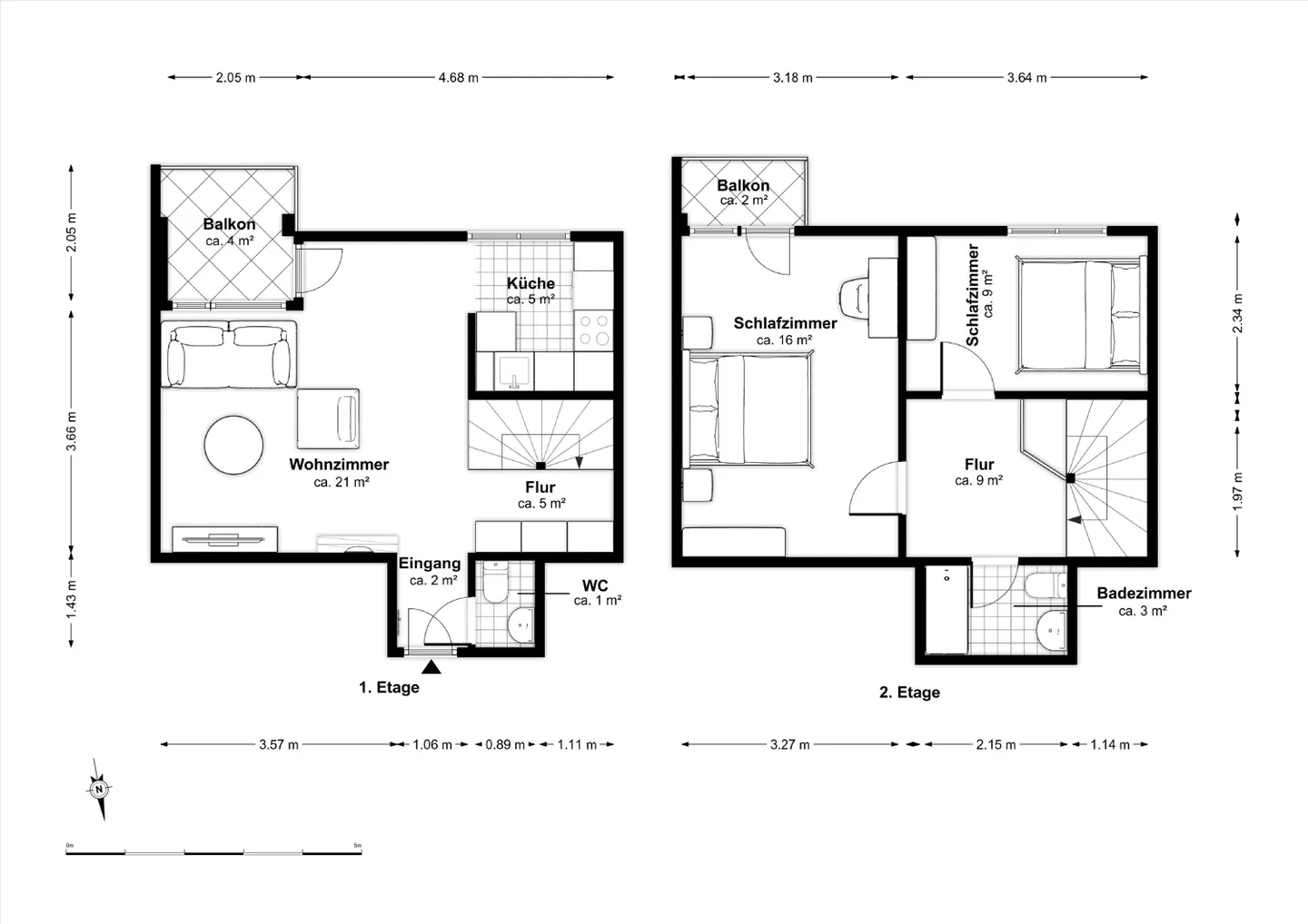 Maisonette mieten - Foto 10 von 10