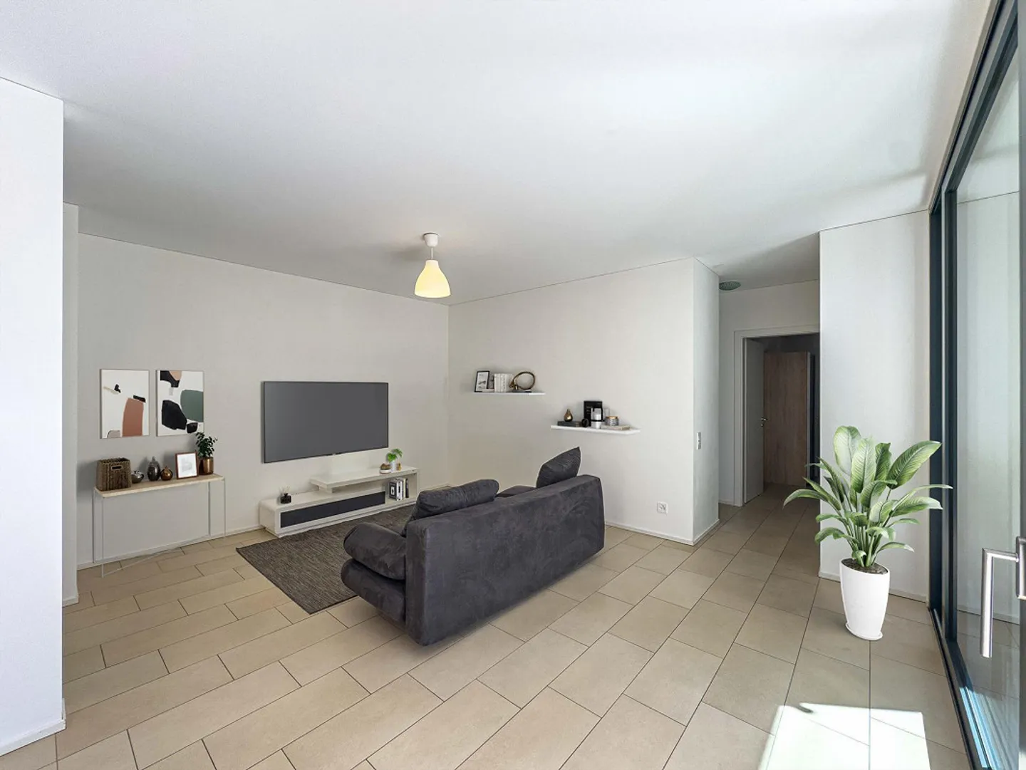 3,5-Zimmer-Wohnung mit Terrasse in Lugano - Foto 2 von 9